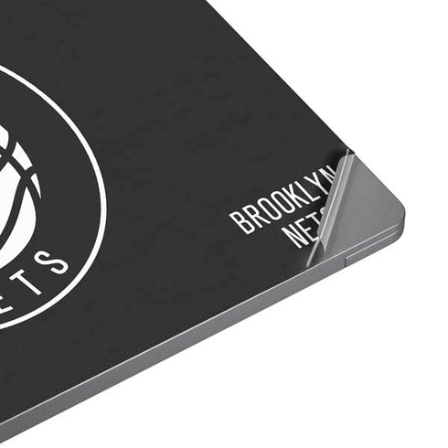 NBA Brooklyn Nets Distressed Universal Laptop 16.6in (13.4 x 9.7in) Skin